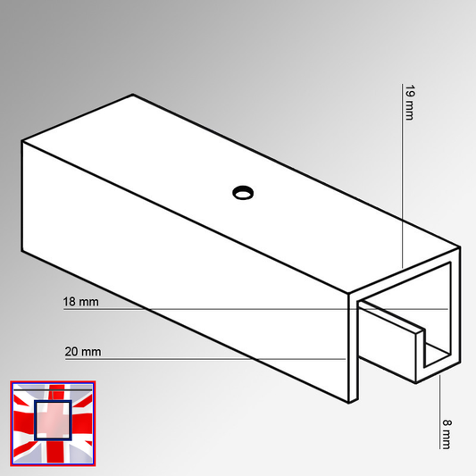 3m P Rail All-in-One Gallery Display Set – Ceiling Track & Heavy Picture Hooks Kit
