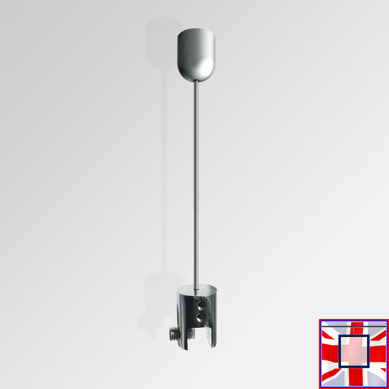 Ceiling Mounted Screens Display Panel Clamp Set, For Banners, Signage, Wood & Glass Sheets