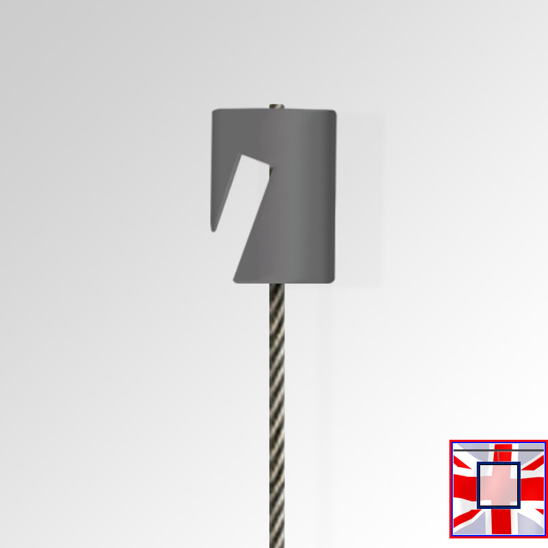 Ceiling Panel Hanging Kits for C Rail Picture Gallery System