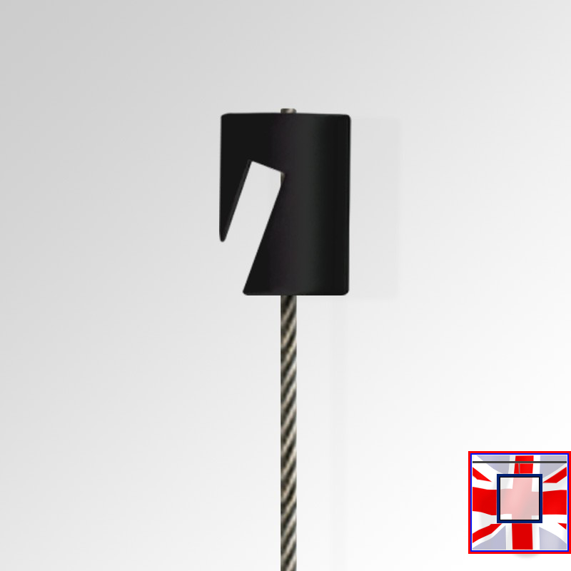 Ceiling Panel Hanging Kits for C Rail Picture Gallery System