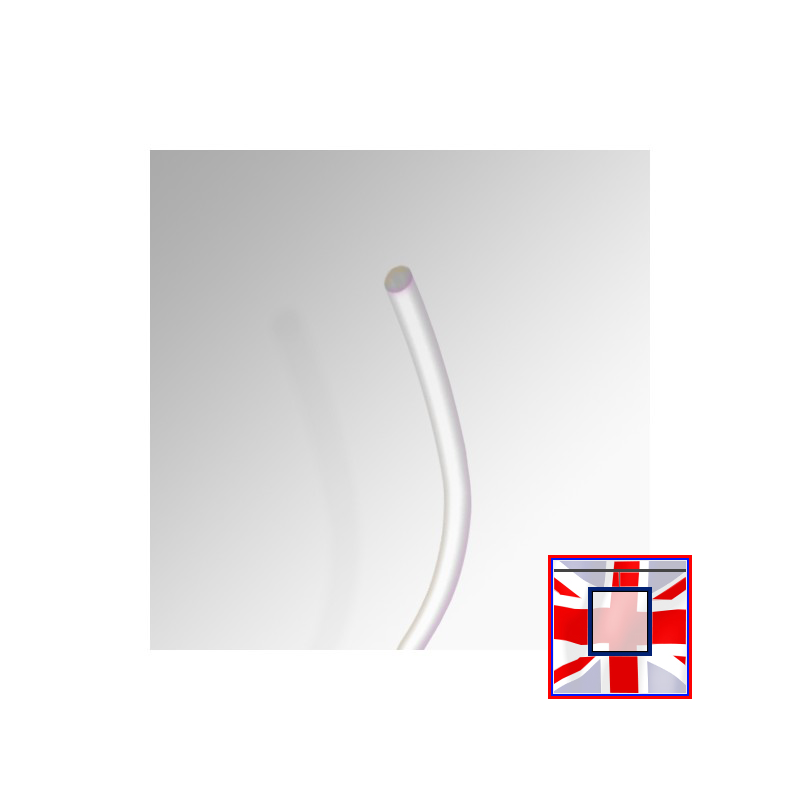 Perlon Cord (2mm) - Clear Transparent Nylon Picture Wire