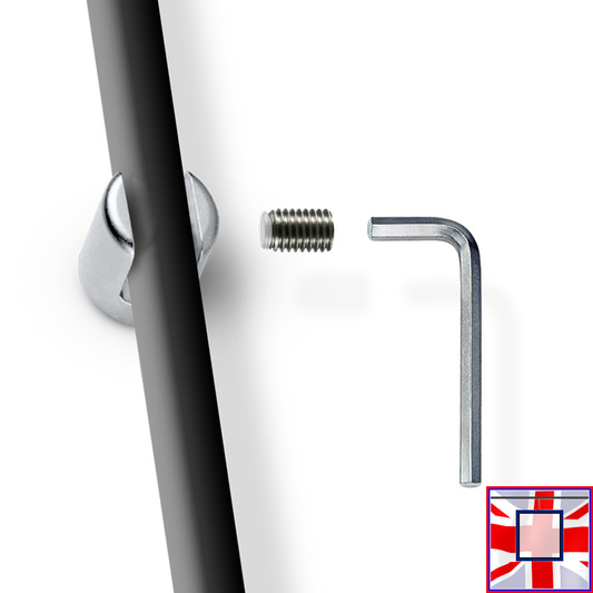 Art Hanging Rod Supports  12mm Clamps