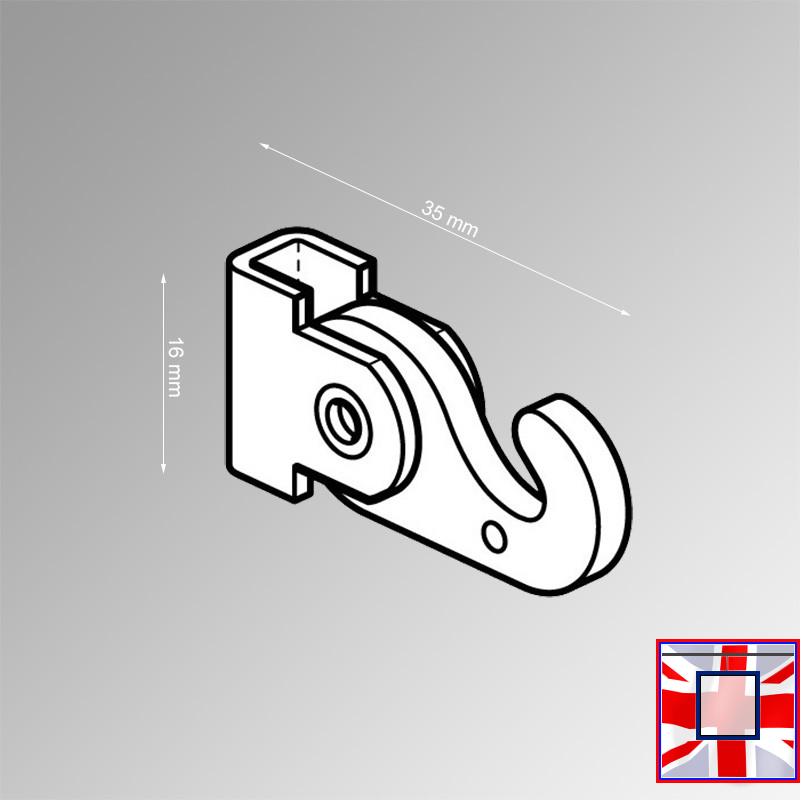 40kg Picture Hanging Hook Rod (C Rail, J Rail & P Rail Hanger)