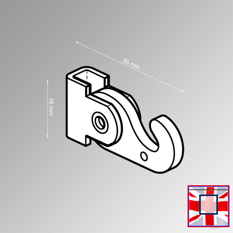 40kg Hanging Hook Picture Rod (J Rail, P Rail & C Rail)