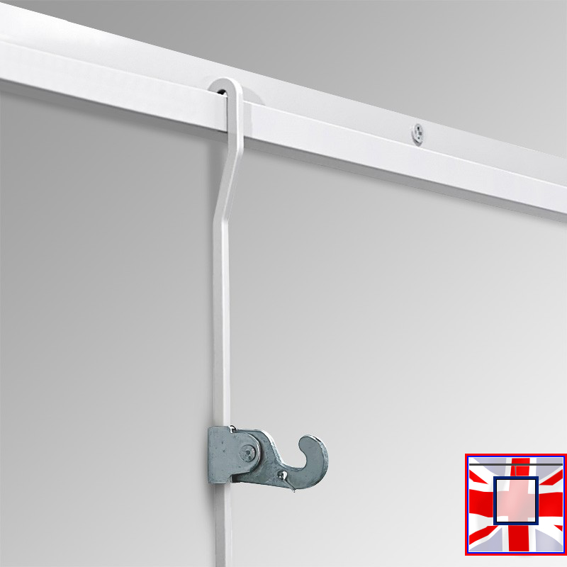 40kg Picture Hanger Hanging Rod Hook (C Rail, P Rail & J Rail)