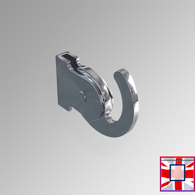 80kg Heavy Duty Picture Hanger Hanging Rod Hook (C Rail, P Rail & J Rail)