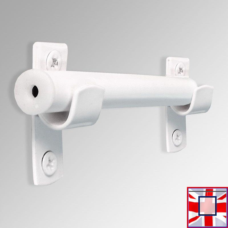 White Brass Tubing 3m for Picture Hanging, Rod-Rail