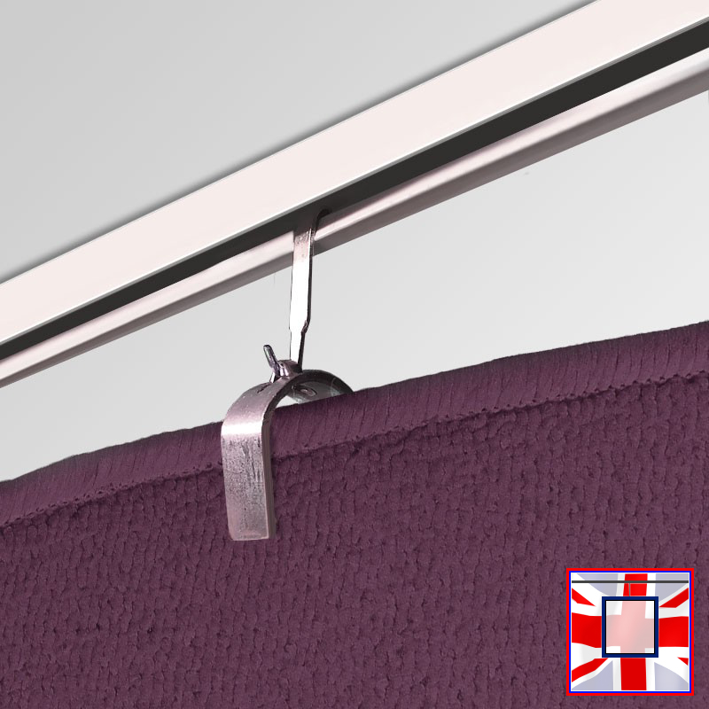 Carpet & Textile Hanging Kit – Clamp Hanger for Rug (J Rail, C Rail & P Rail Compatible)