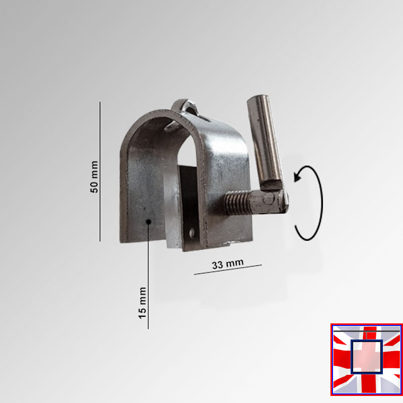 Carpet & Textile Hanging Kit – Clamp Hanger for Rug (J Rail, C Rail & P Rail Compatible)