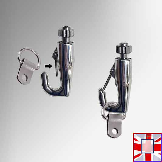 Strong Frame Hanger & Theft Delay for Self-Locking Captain Hook Security 30kg