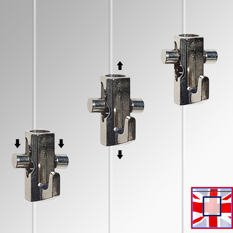 Heavy-Duty Self-Locking Hooks for Picture Hanging – 12.5kg (10-Pack)