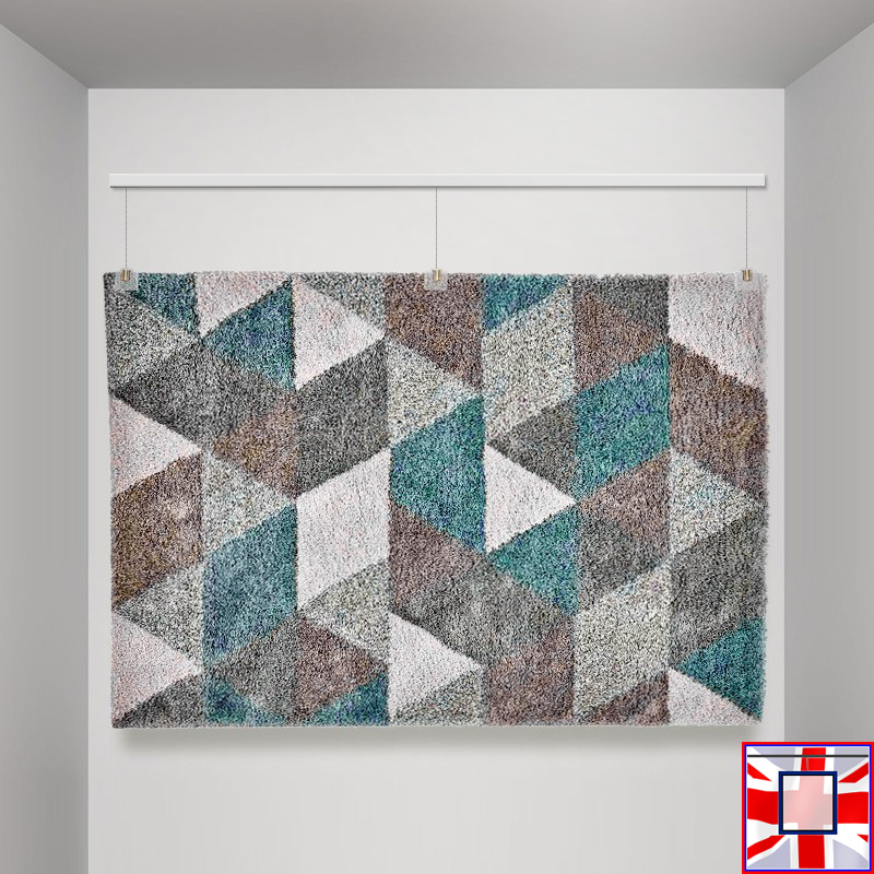 Picture Rails Carpet Hanging Cable Kit for Simple (Clip Rail Gallery Systems)