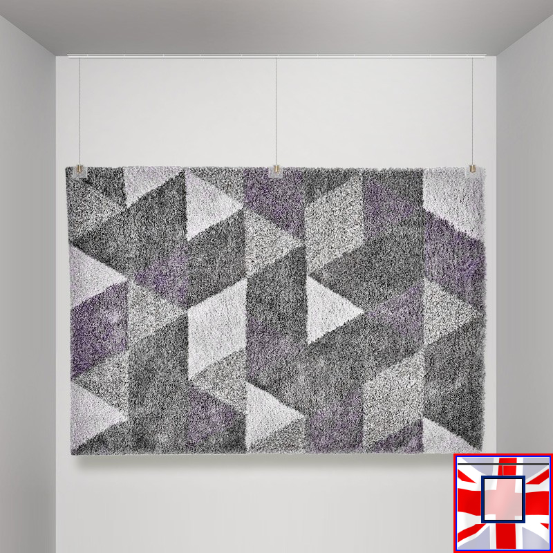Ceiling Picture Rail Carpet Hanging Kit – Simple U Rail Gallery System