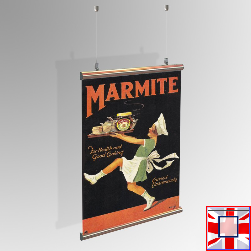 Hanging Kit Poster Suspended, Heavy Duty (for Hangers Aluminium)