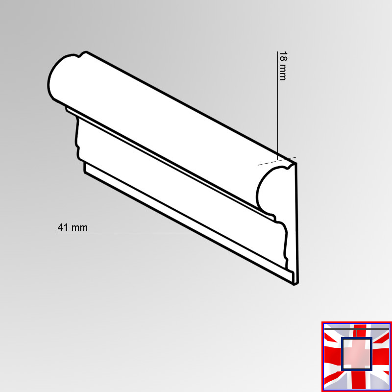 Wooden Dado Rail & Traditional Victorian Moulding for Pictures
