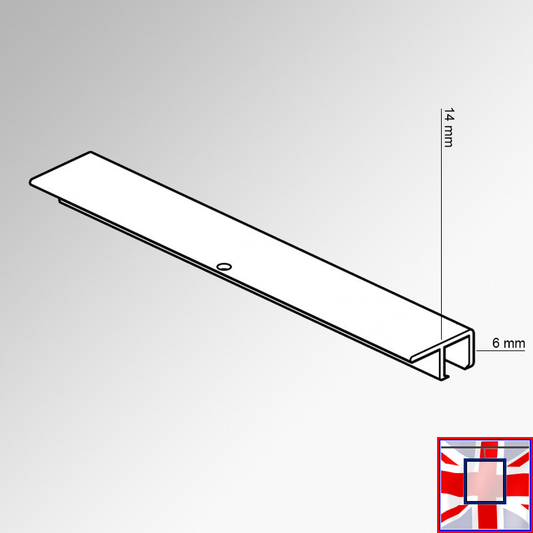 3m U Rail Ceiling Hanging Kit – All-in-One Picture Track & Hooks Gallery Set