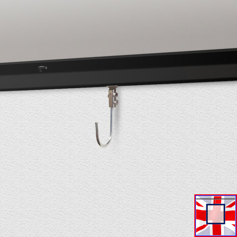 Banner U Rail Kit (Eyelet Ceiling Set & Hooks Track Hanging)