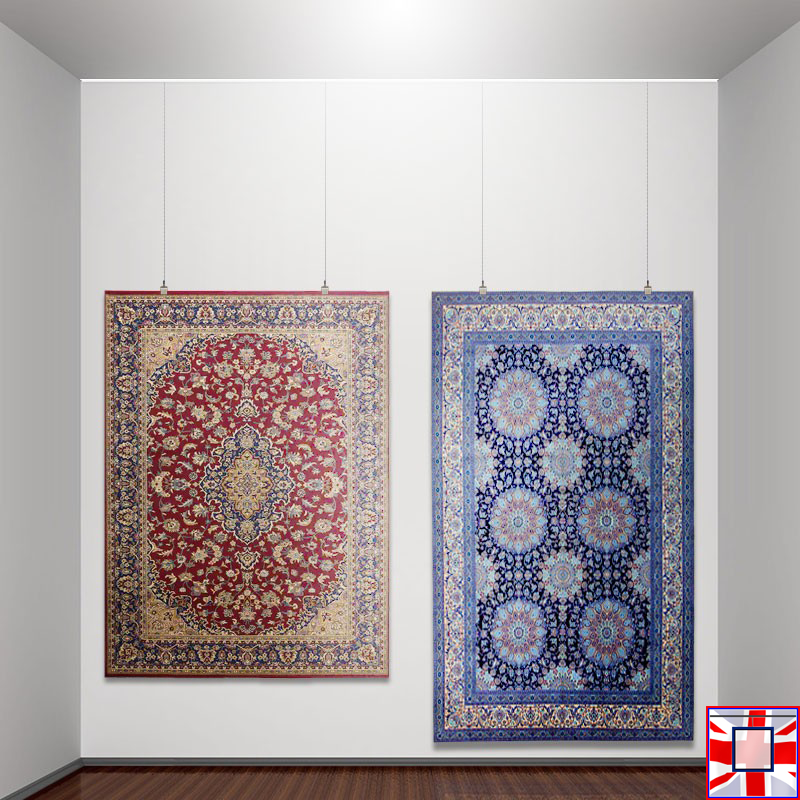 Rug Hanging Solution – U Rail Compatible