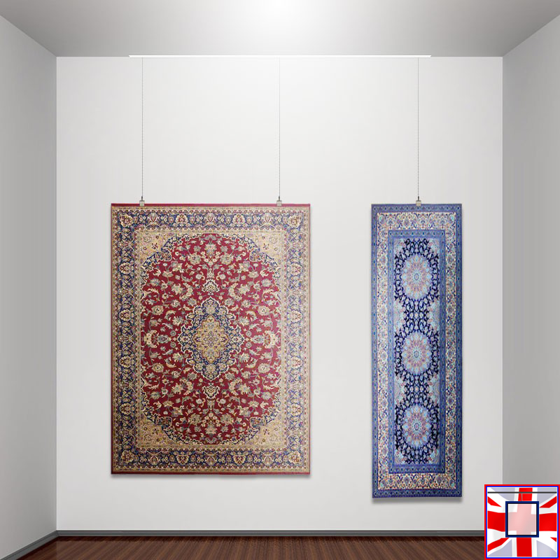 Rug Hanging Solution – U Rail Compatible