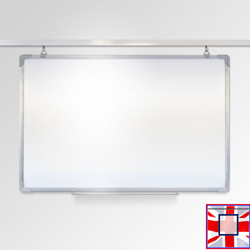 Clip Rail Kit White Board Hanging