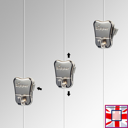 20kg Picture Hanger, Zipper Hook (Pack of 10)