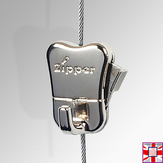 20kg Capacity Zipper Hook Picture Hangers (Set of 10)