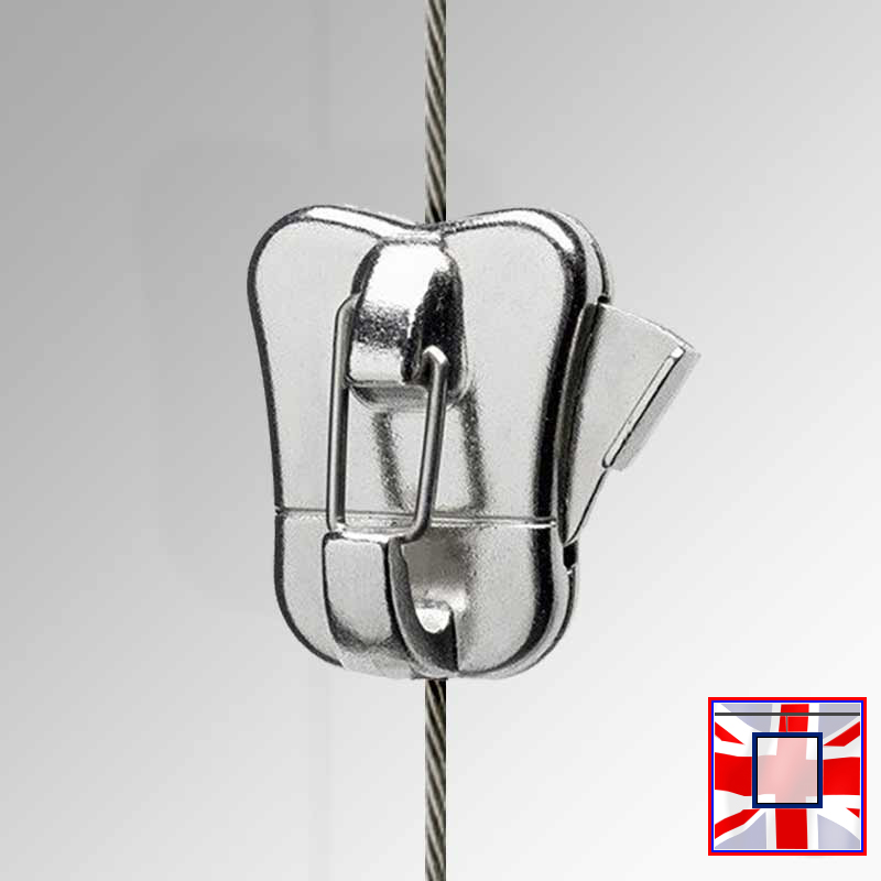 Heavy-duty 20kg Zipper Security Hooks – Anti-theft Picture Hangers (10 Pack)