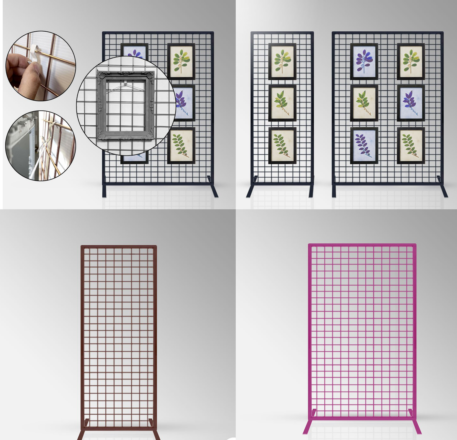 Art Display Grid Walls Panels & Stands