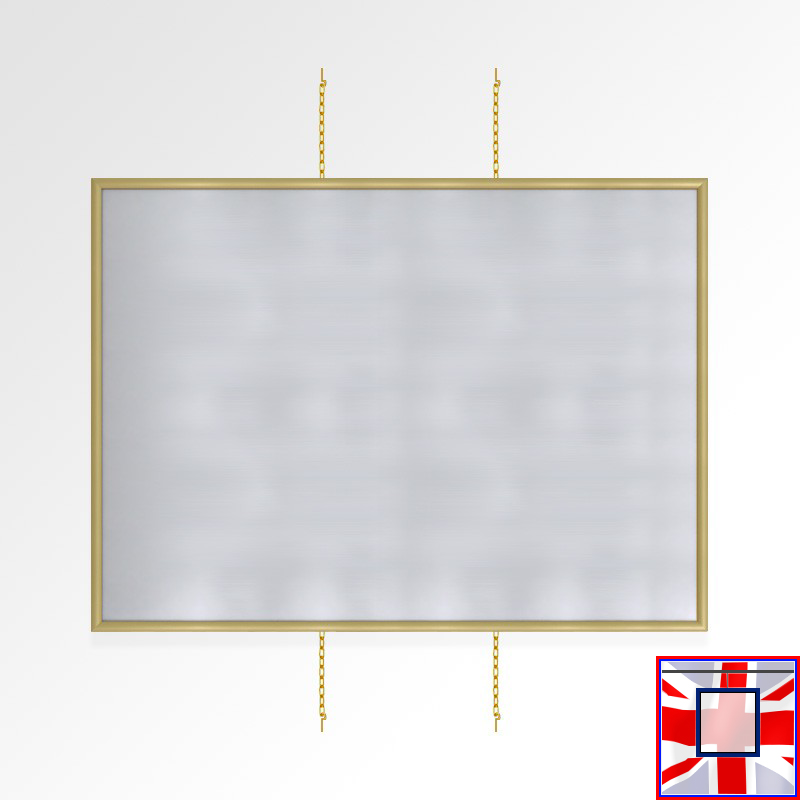 A0 Fixed Chain Display Kit – Click Frame Style