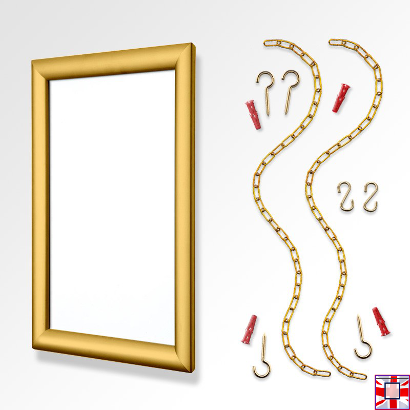 A0 Fixed Chain Display Kit – Click Frame Style