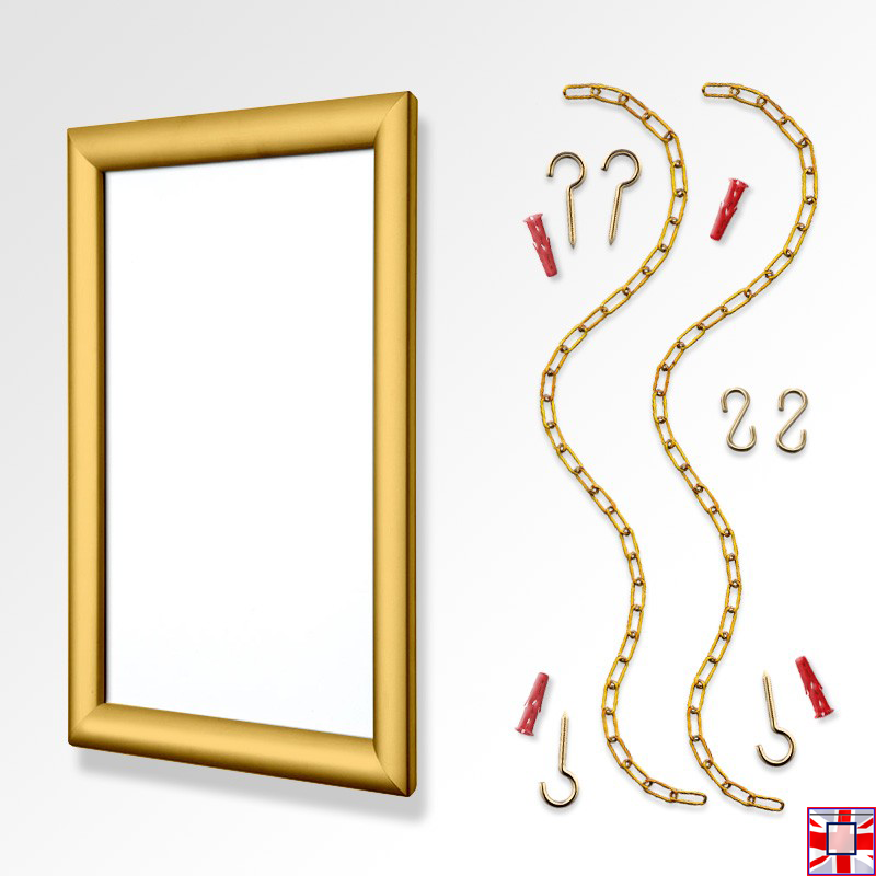 A1 Fixed Chain Click Frame Kit (Ceiling to Floor)