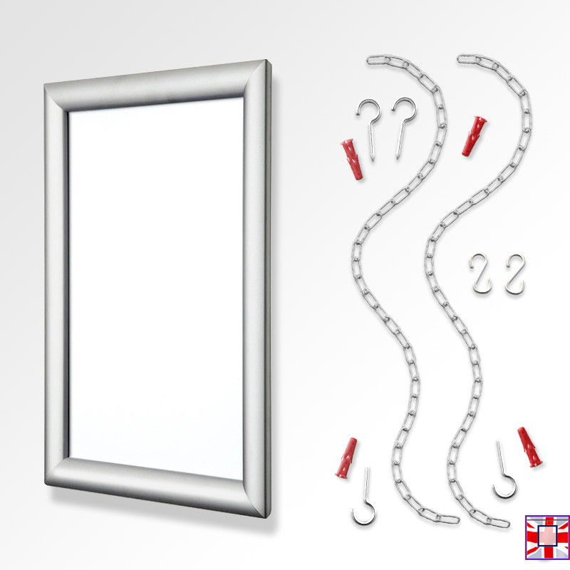 A1 Fixed Chain Click Frame Kit (Ceiling to Floor)