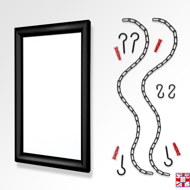 A1 Fixed Chain Click Frame Kit (Ceiling to Floor)