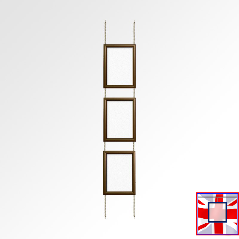 Fixed Floor Kit Chain Click A2 Frame (Ceiling to Floor)