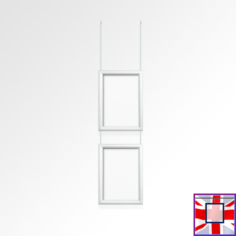 Picture Chain Kit – A4 Click Frame White Finish
