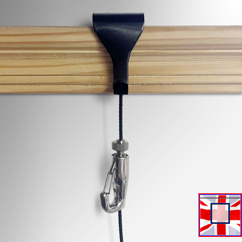 Self-Locking Captain Hook Security & All Black Moulding Kit