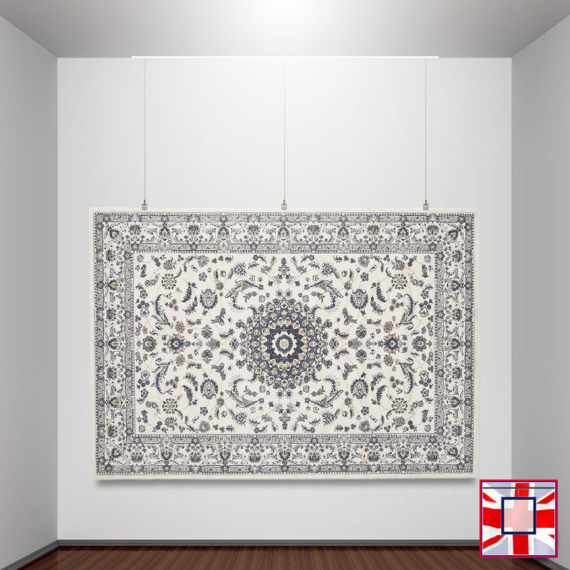 Rug Hanging Solution for C Rail Systems