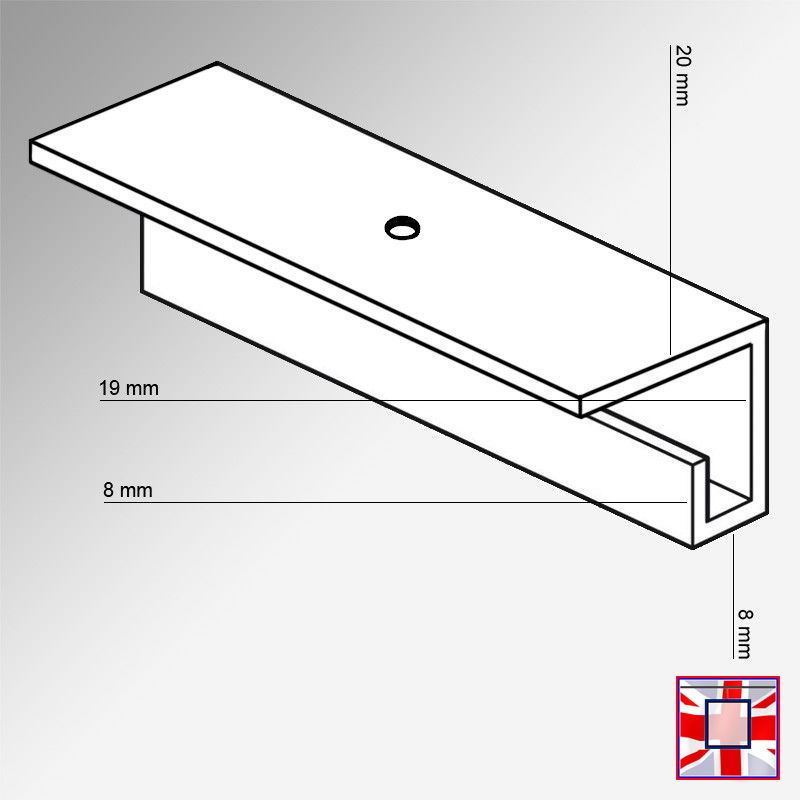 Rug Hanging Solution for C Rail Systems