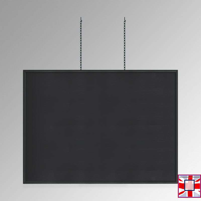 Black Chain Hanging Chalkboard Kit