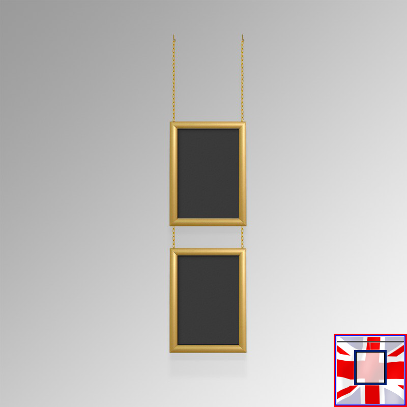 Brass Chain Hanging Chalkboard Kit