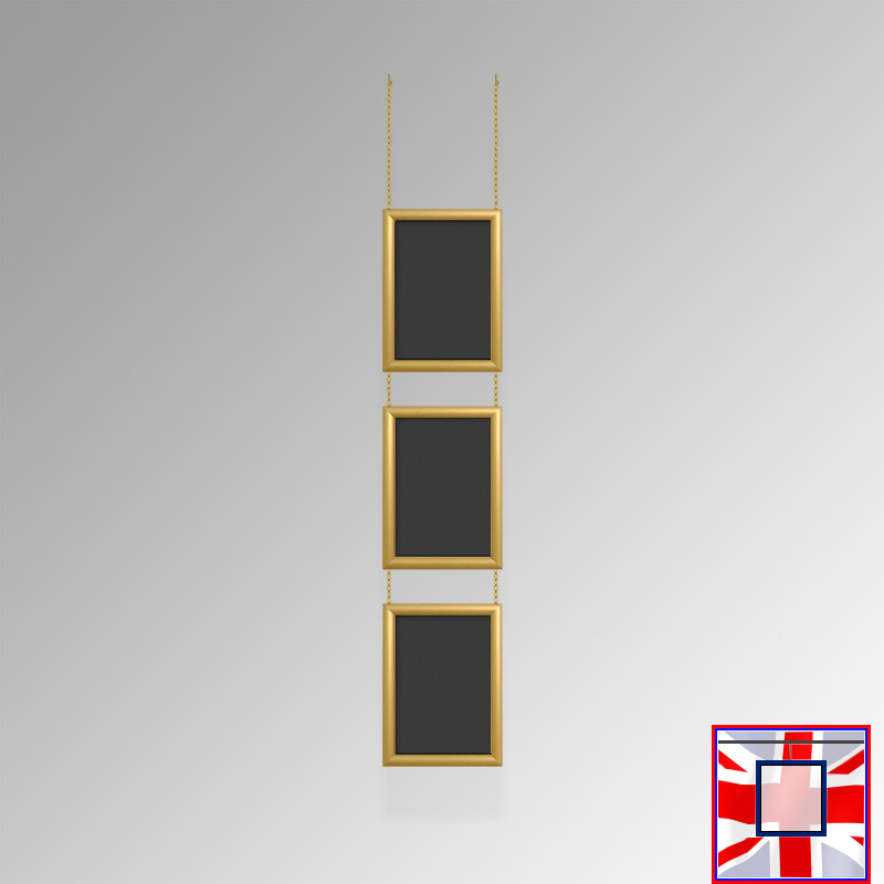 Brass Chain Hanging Chalkboard Kit