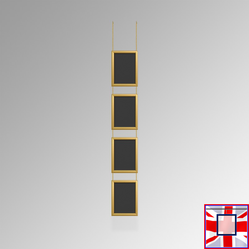 Brass Chain Hanging Chalkboard Kit