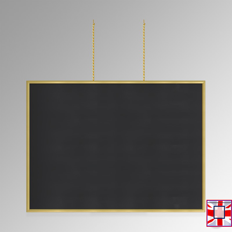 Brass Chain Hanging Chalkboard Kit