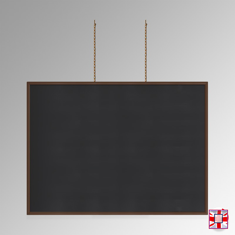 Walnut Chain Hanging Chalkboard Kit