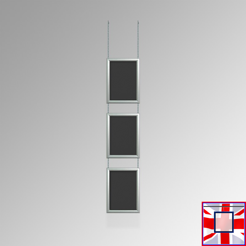 Silver Chain Hanging Chalkboard Kit