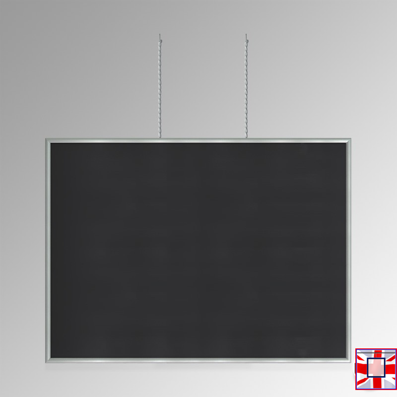 Silver Chain Hanging Chalkboard Kit