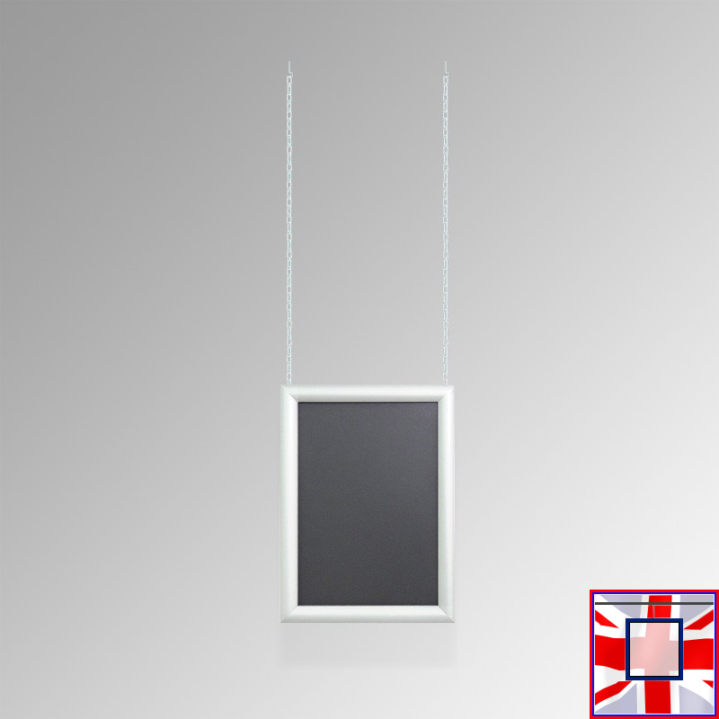 White Chain Hanging Chalkboard Kit