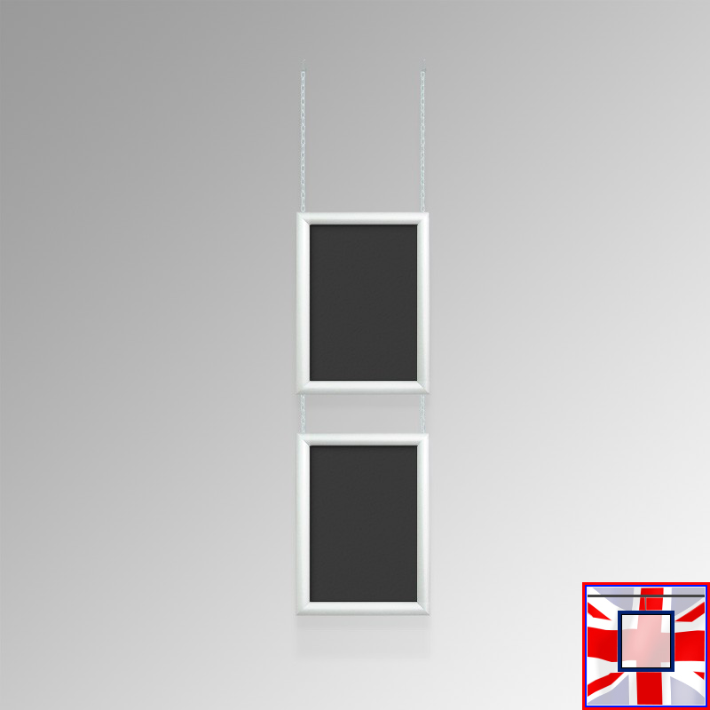 White Chain Hanging Chalkboard Kit
