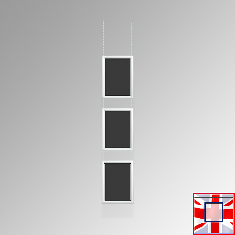 White Chain Hanging Chalkboard Kit