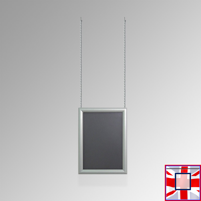 Silver Chain Hanging Chalkboard Kit